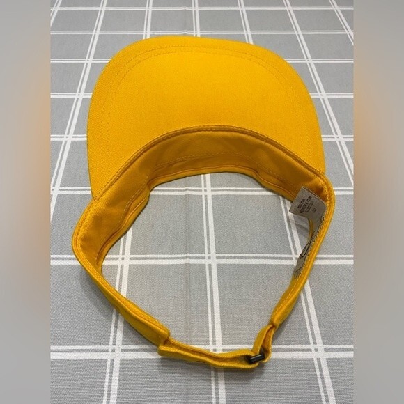 NWOT Mossy Oak Front & Side Logos on Yellow Gold Mossy Oak Apparel Sun Visor Hat - Picture 6 of 6